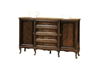 Klassische Kommode Kommoden Kommodenschrank Antik Büro Schrank Sideboard W-K4Sz