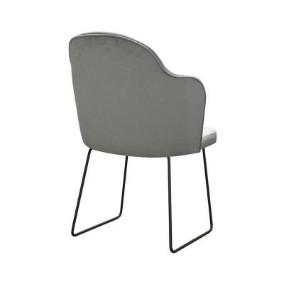 Stuhl 6x Esszimmer Polsterstuhl Fernseh Lounge Club Textil Sitz Sessel Set