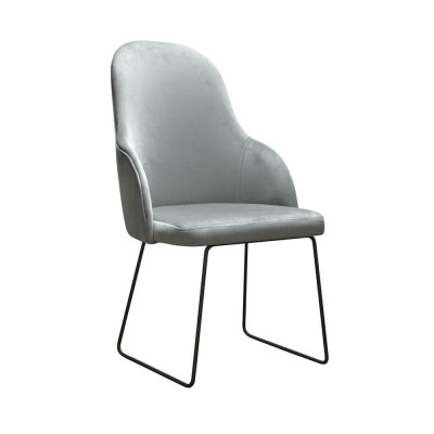 Stuhl 6x Esszimmer Polsterstuhl Lounge Textil Sitz Set Neu Club Fernseh