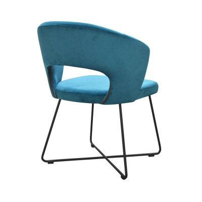 Stuhl 4x Esszimmer Polsterstuhl Fernseh Lounge Club Sitz Textil Sessel Set