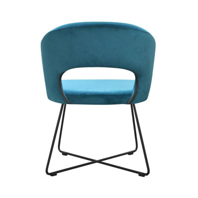 Stuhl 4x Esszimmer Polsterstuhl Fernseh Lounge Club Sitz Textil Sessel Set