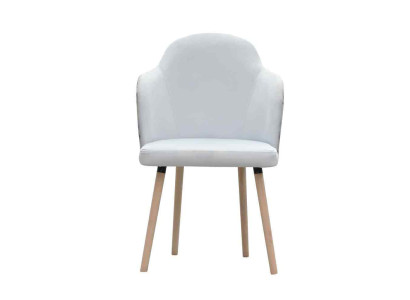Stuhl 4x Esszimmer Polsterstuhl Fernseh Lounge Club Textil Sitz Sessel Set