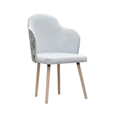 Stuhl 4x Esszimmer Polsterstuhl Fernseh Lounge Club Textil Sitz Sessel Set