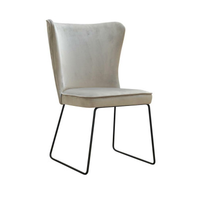 Stuhl 4x Sessel Esszimmer Lounge Set Neu Club Fernseh Polsterstuhl Textil