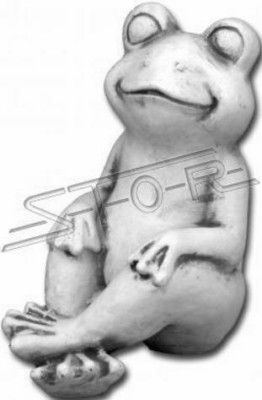 Garten Dekoration Frosch Terrasse Dekorative Stein Figur Figuren Statue