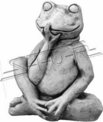 Garten Dekoration Frosch Terrasse Dekorative Stein Figuren Figur Statue