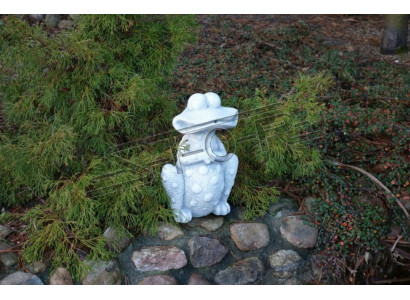 Garten Dekoration Frosch Terrasse Stein Figur Figuren Statue Dekorative