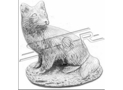 Garten Dekoration Fuchs Terrasse Stein Figuren Figur Deko Statue