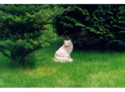 Garten Dekoration Katze Statue Skulptur Figuren Skulpturen Design