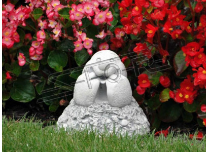 Garten Dekoration Maulwurf Terrasse Stein Figuren Figur Deko Statue