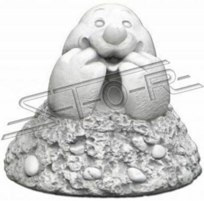 Garten Dekoration Maulwurf Terrasse Stein Figuren Figur Deko Statue