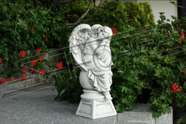 Grabschmuck Grab Stein Dekoration Figur Skulptur Engel Gott Deko Heilig
