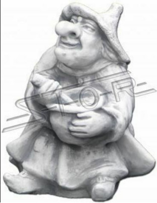 Hexe 29cm Skulptur Design Figur Statue Garten Figuren Statuen