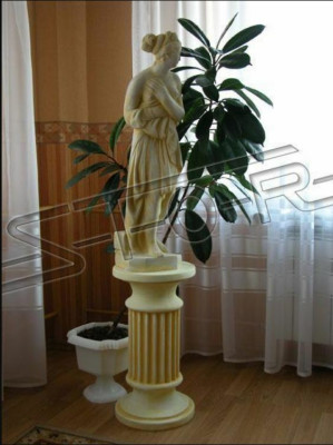 Säule Figur Skulptur FigurenStatue Säulen Design Garten Dekoration Deko
