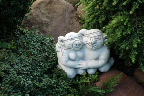Troll 20cm Skulptur Design Figur Statue Garten Figuren Dekorative Statuen