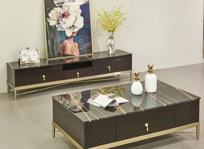 Anrichte Low Board Side Schrank Wohn Zimmer Sideboard Couchtisch