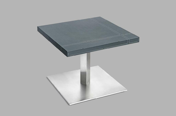 Couch Tisch Kaffee Beistell Designer Tische Wohnzimmer Sofa Leder