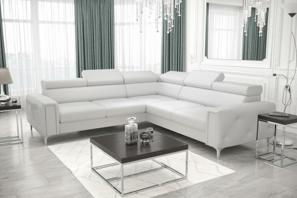 Design Sofa Couch Ecke Multifunktion Polsterung Wohnzimmer L Form Textil Neu