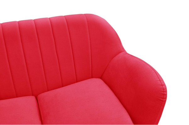 Sofa 2 Sitzer Design Sofas Moderne Polster Stoff Sitz Zweisitzer Leder Neu