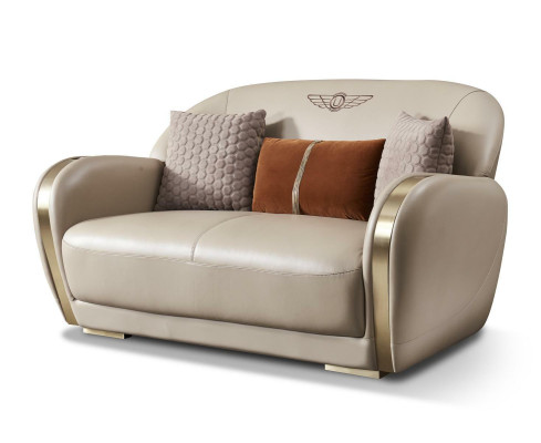 Sofas Couches Elegantes Design Luxus Samt Stoff Sofa Couch Polsterung 2 Sitzer