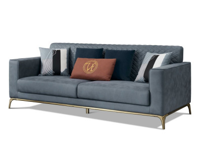 stoff sofa dreisitzer couch desgin möbel italienische einrichtung sofas couchen