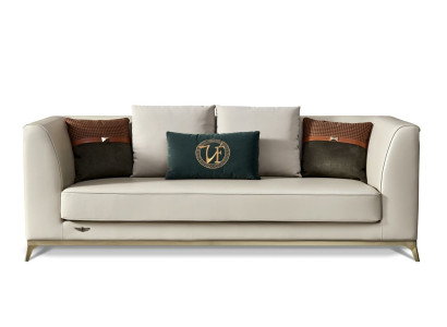 Sofagarnitur 3+1+1 Sitzer Set Design Sofa Polster Couchen Modern Couch