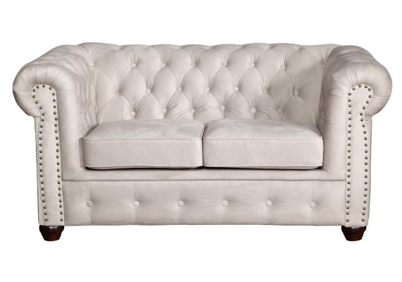 Chesterfield Sofagarnitur Couch Set 321+Hocker Sitz Polster Garnituren Textil