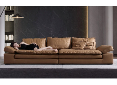 Sofas 4 Sitzer Textil Big Xxl Wohnzimmer Leder Neu Sofa Couch Möbel