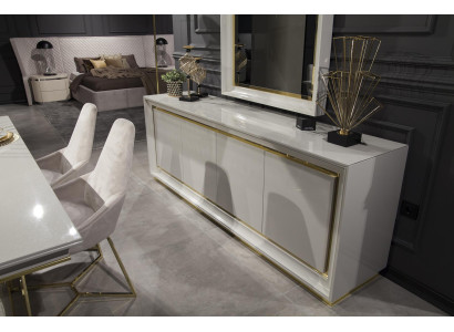 Kommode Schrank 218cm xxl Sideboard Konsolen Kommoden Schränke Möbel