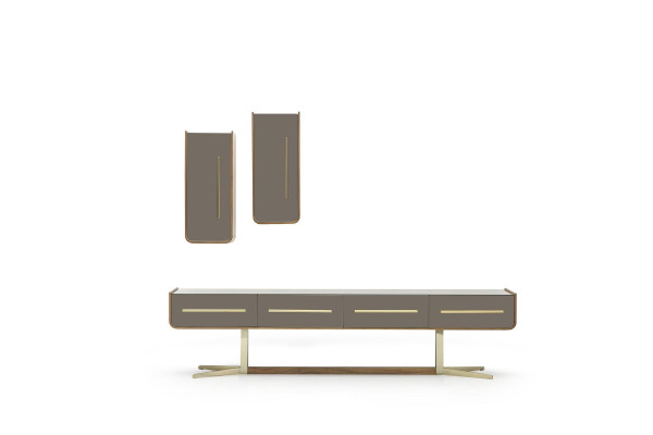 Sideboard Schrank Wand Wohnzimmer tv Möbel Schrankwand Media rtv Wohnen