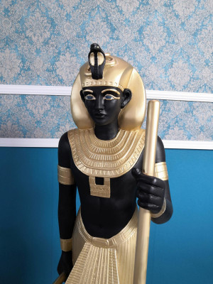 Stehleuchte Skulptur Figur Lampen Leuchte Ägypten Statue Figuren Skulpturen Neu
