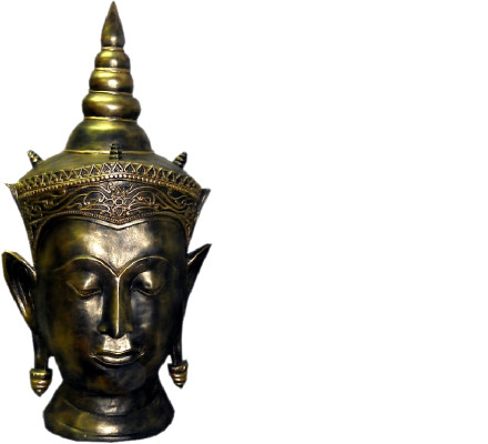 Buddha Figuren Budda Skulptur Buddhismus Statuen Thailand Feng Shui Deko Büste