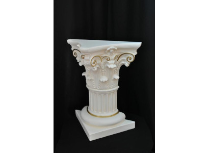 Medusa Säule Römische Säulen Marmor Skulptur Figur Deko Dekoration Ständer 1020