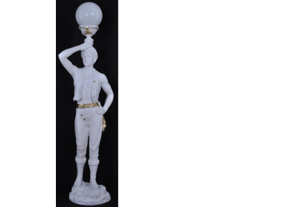 Lebensgroß Hindu Stand Leuchte Skulptur Stehleuchte Lampe Dekoration Figur 160cm