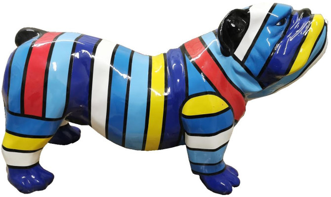 Abstrakte Fisch Hund Handarbeit Dekoration Wohn Deko Skulpturen Statuen Figuren