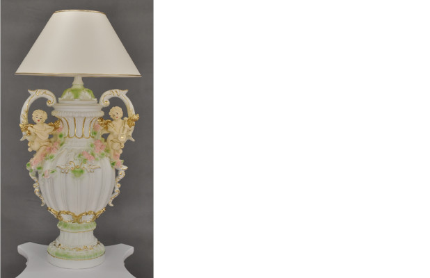 XXL 100cm Tisch Leuchte Lampe Nachttisch Lampen Leuchten Stehleuchte Stand Neu