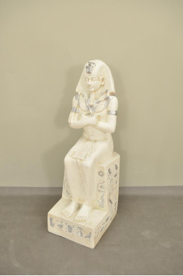 Ägyptische Pharao Statue Skulptur Figuren Skulpturen Dekoration Deko Figur 117cm