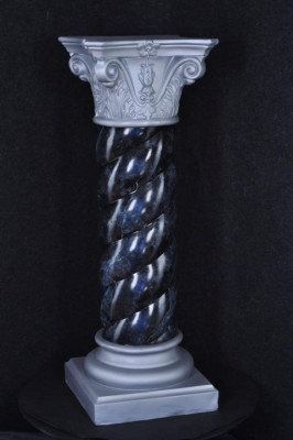 Säule Marmor Stil Dekoration Säulen Statue Skulptur Ständer Skulpturen Deko 1015