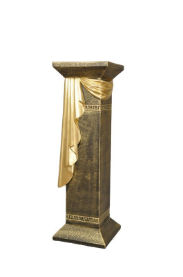 Medusa Säule Römische Säulen Marmor Skulptur Figur Deko Dekoration Ständer 1087