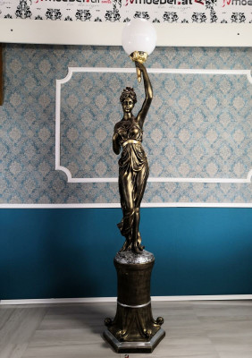 Designer XXL Big Statue Leuchte Lampe Stehlampe Stehleuchte Leuchten Lampe 227cm