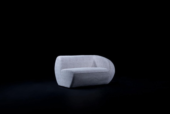 Designer Ecksofa Wohnzimmer Luxus Polstersofa Textil Möbel Stil