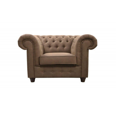 Chesterfield 3+1 Sitzer Polster Sofagarnitur Couch Leder Sofas Wohnzimmer Sofa