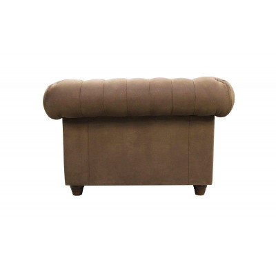 Chesterfield 3+1 Sitzer Polster Sofagarnitur Couch Leder Sofas Wohnzimmer Sofa