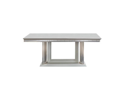 Exclusive Designer Esstisch Modern Möbel in Esszimmer Weiße Tisch 200x100