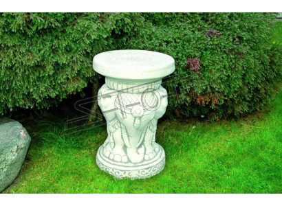 Blumenkübel Pflanz Kübel Dekoration Figur Blumentöpfe Garten Elefant