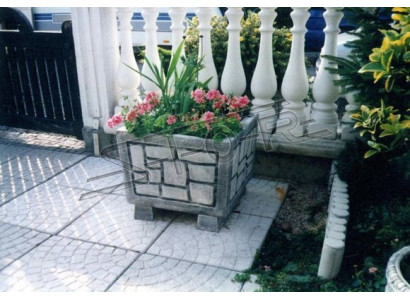 Blumenkübel Pflanz Kübel Dekoration Figur Blumentöpfe Garten Gefäss