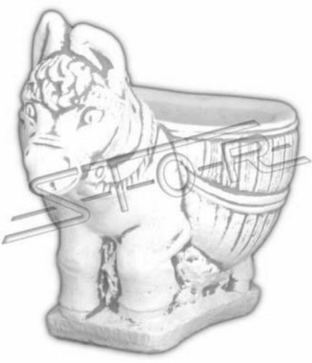 Blumenkübel Pflanz Kübel Dekoration Figur Vasen Blumentöpfe Natur Garten