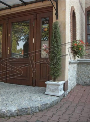 Blumenkübel Pflanz Natur Kübel Dekoration Figur Vasen Garten Blumentöpfe