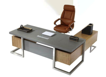 Chef Schreibtisch Exclusive Büro Einrichtung Design Tisch Kanzlei Praxis