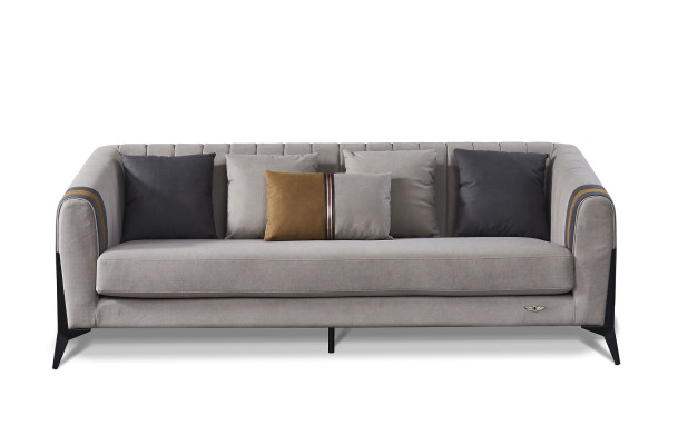 Chesterfield Sofagarnitur 3+1 Sitzer Couch Polster Sitz Garnituren Lehn Sofa
